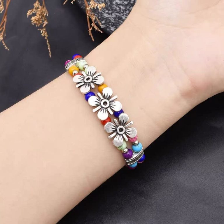 Flower bracelet photo review