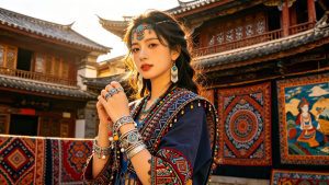 The beautiful meanings of miao silver bracelets for miao women