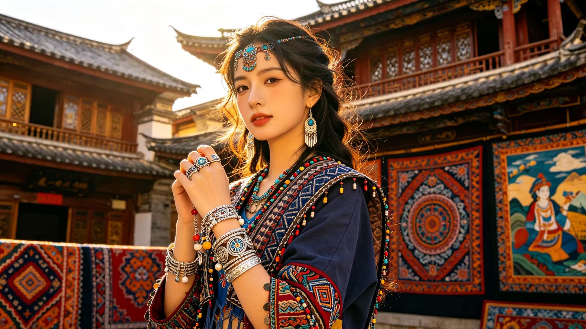 The beautiful meanings of miao silver bracelets for miao women